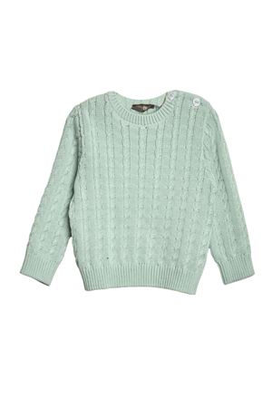 Maglia in filo di cotone verde LITTLE BEAR KIDS | 8300MENTA